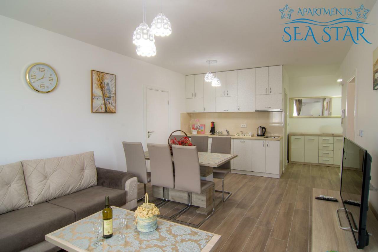 Sea Star Apartment Dobra Voda Ngoại thất bức ảnh